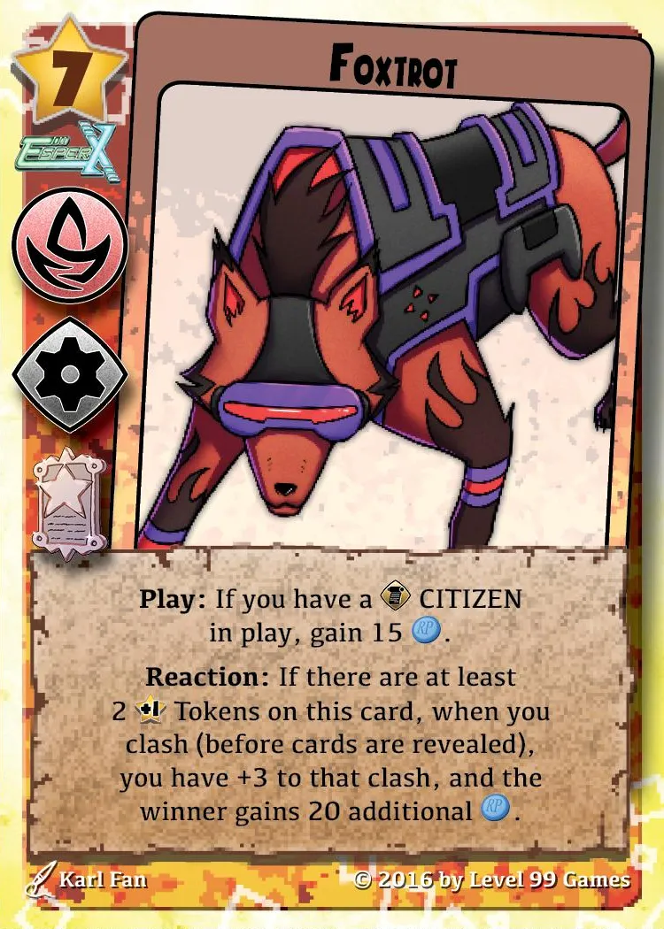 Foxtrot (Silver Promo Mini Expansion #5 (Futures))