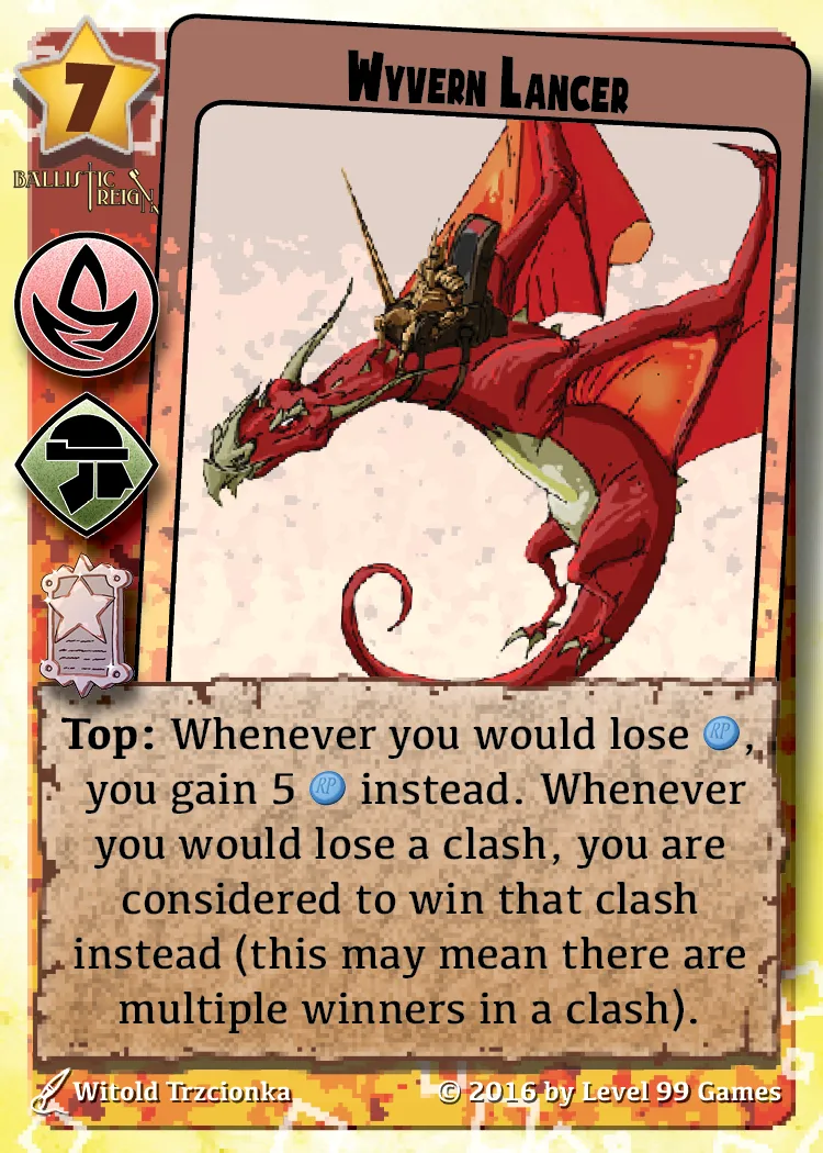 Wyvern Lancer (Silver Promo Mini Expansion #5 (Futures))