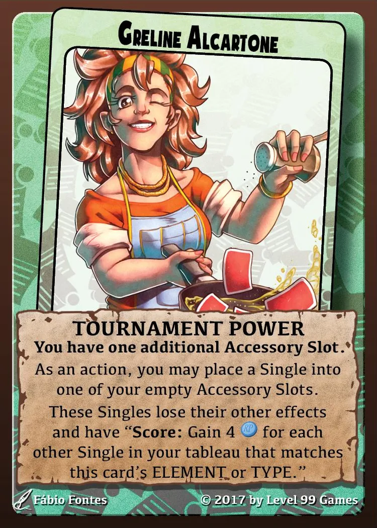 Greline Alcartone (Character (Co-Op) Mini Expansion #6 (Professionals))