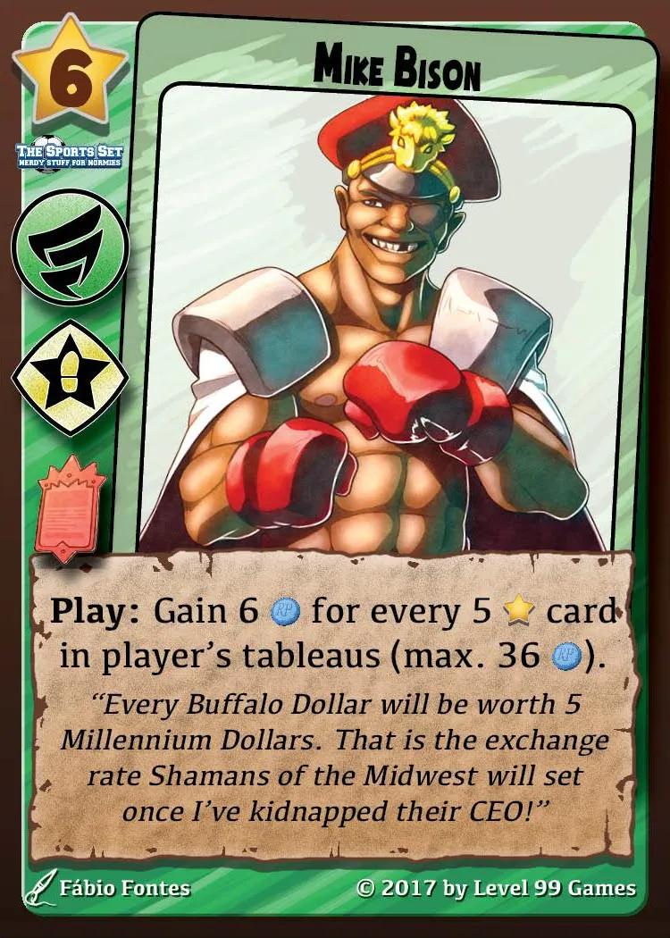 Mike Bison (Master Mini Expansion #6 (Professionals))