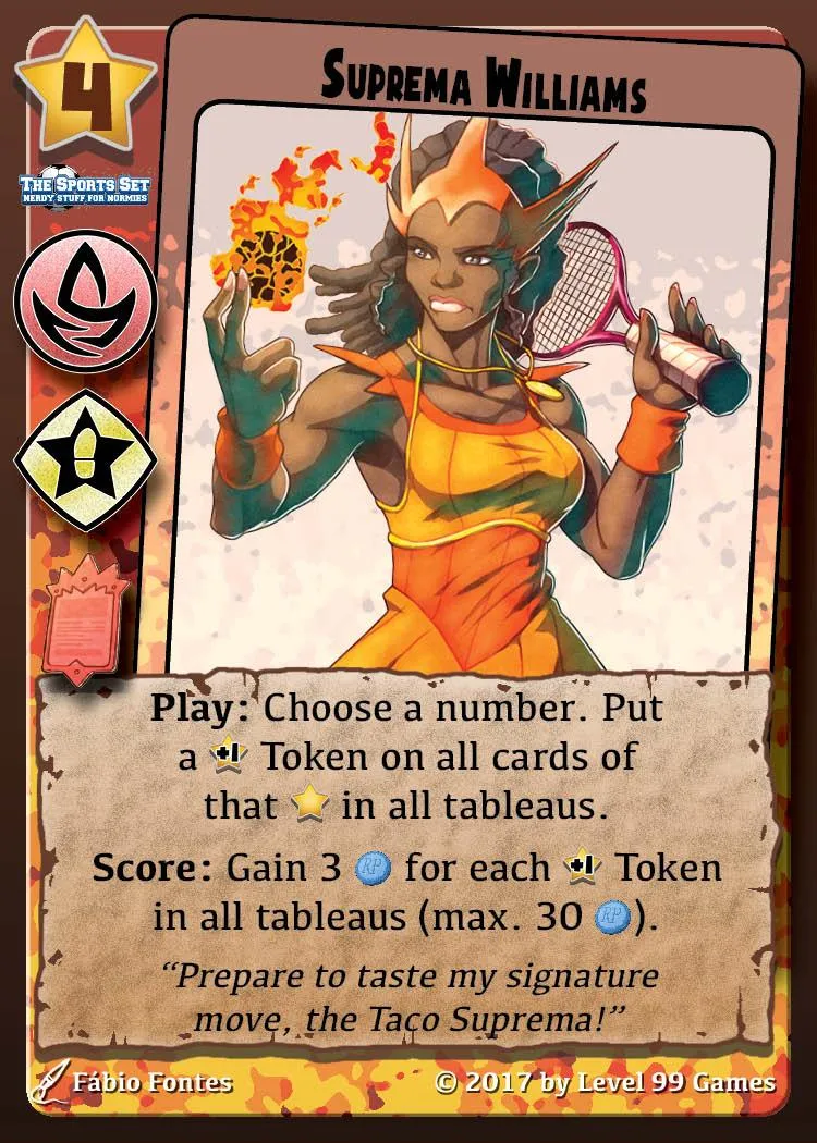Suprema Williams (Master Mini Expansion #6 (Professionals))