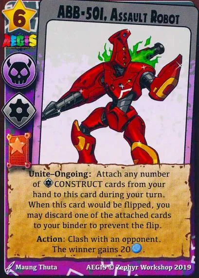 ABB-501, Assault Robot (Bronze Promo Mini Expansion #7 (Crossovers 2))