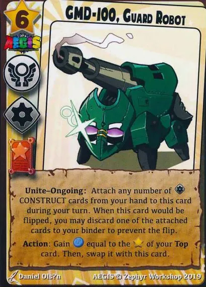 GMD-100, Guard Robot (Bronze Promo Mini Expansion #7 (Crossovers 2))