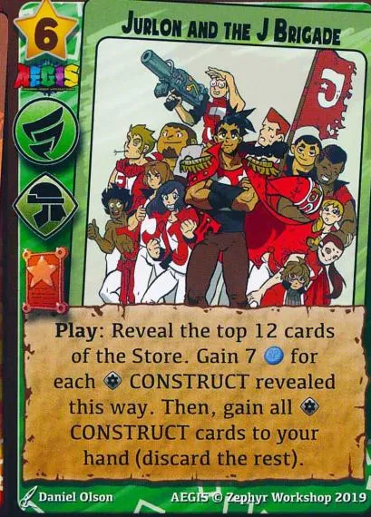 Jurlon and the J Brigade (Bronze Promo Mini Expansion #7 (Crossovers 2))