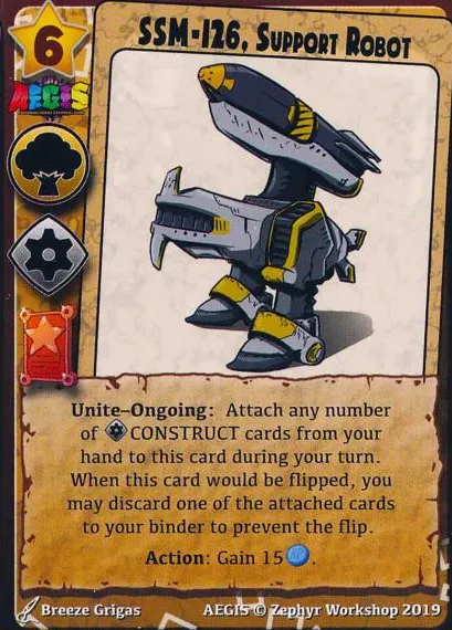 SSM-126, Support Robot (Bronze Promo Mini Expansion #7 (Crossovers 2))
