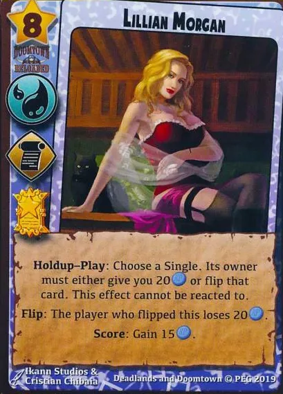 Lillian Morgan (Gold Promo Mini Expansion #7 (Crossovers 2))