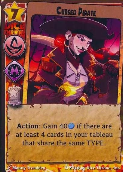 Cursed Pirate (Silver Promo Mini Expansion #7 (Crossovers 2))