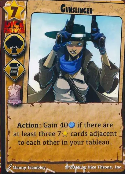 Gunslinger (Silver Promo Mini Expansion #7 (Crossovers 2))