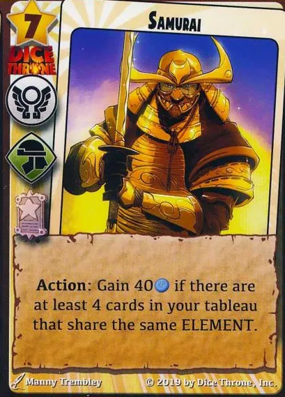 Samurai (Silver Promo Mini Expansion #7 (Crossovers 2))