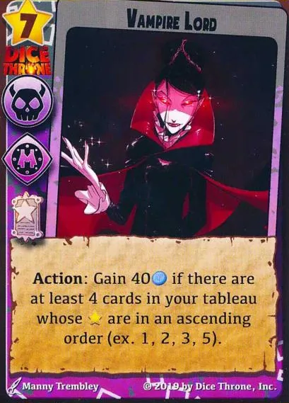 Vampire Lord (Silver Promo Mini Expansion #7 (Crossovers 2))