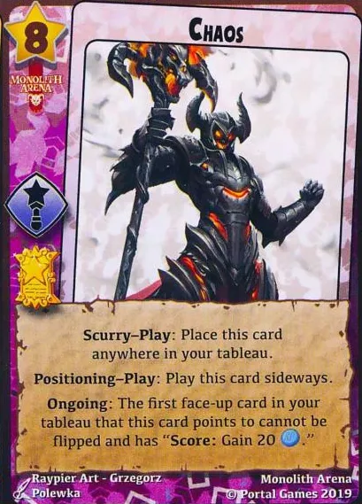Chaos (Gold Promo Mini Expansion #8 (Crossovers 3))
