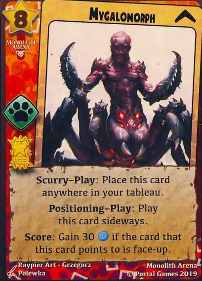 Mygalomorph (Gold Promo Mini Expansion #8 (Crossovers 3))