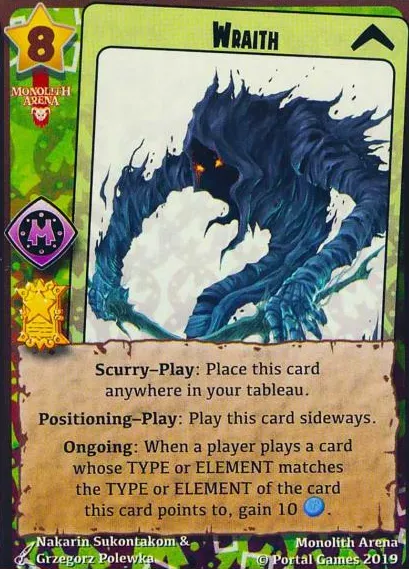 Wraith (Gold Promo Mini Expansion #8 (Crossovers 3))