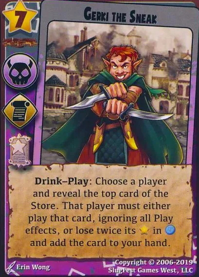 Gerki the Sneak (Silver Promo Mini Expansion #8 (Crossovers 3))