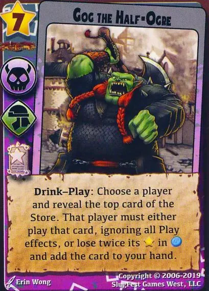 Gog the Half-Ogre (Silver Promo Mini Expansion #8 (Crossovers 3))