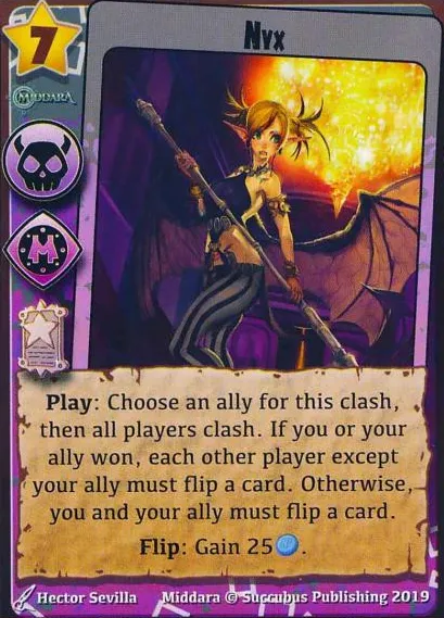 Nyx (Silver Promo Mini Expansion #8 (Crossovers 3))
