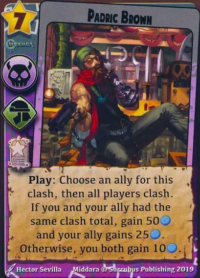 Padric Brown (Silver Promo Mini Expansion #8 (Crossovers 3))