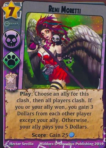 Remi Moretti (Silver Promo Mini Expansion #8 (Crossovers 3))