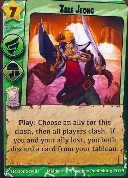 Zeke Jeong (Silver Promo Mini Expansion #8 (Crossovers 3))