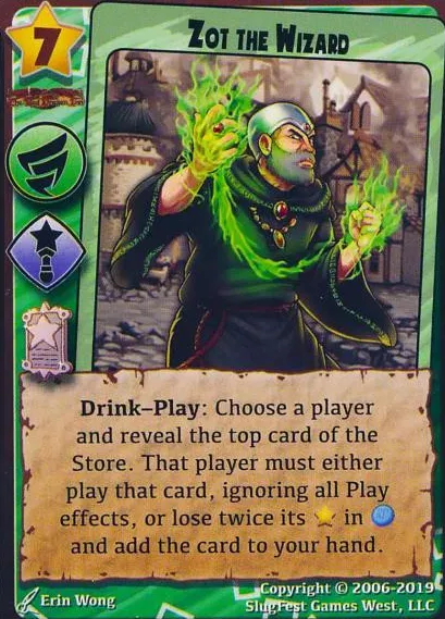 Zot the Wizard (Silver Promo Mini Expansion #8 (Crossovers 3))