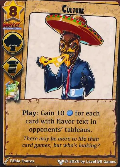 Culture (Co-Op Boss Mini Expansion #9 (Co-Op Bosses))