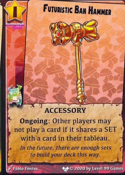 Futuristic Ban Hammer (Co-Op Boss Mini Expansion #9 (Co-Op Bosses))