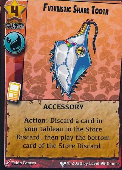 Futuristic Shark Tooth (Co-Op Boss Mini Expansion #9 (Co-Op Bosses))