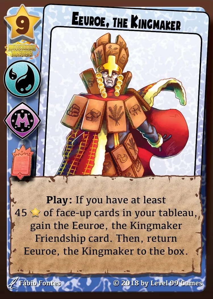 Eeuroe, the Kingmaker (Master Mini Expansion BGG (BoardGameGeek))