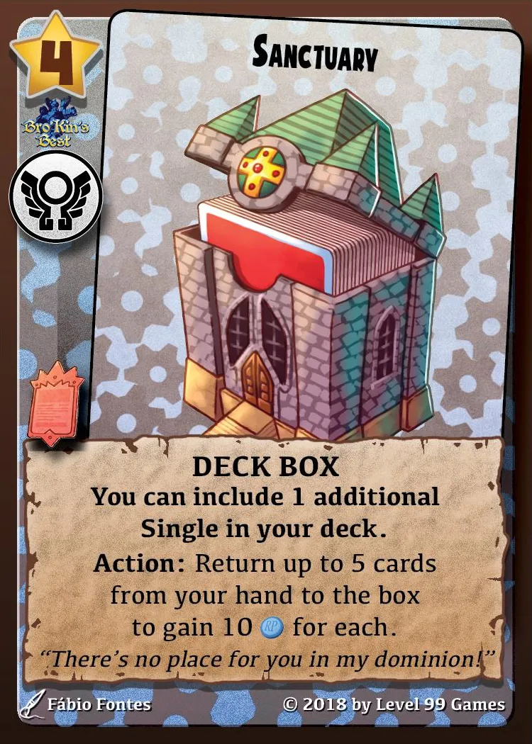 Sanctuary (Master Mini Expansion BGG (BoardGameGeek))