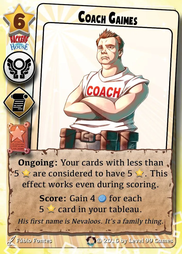 Coach Gaimes (Bronze Promo Set Rotation)
