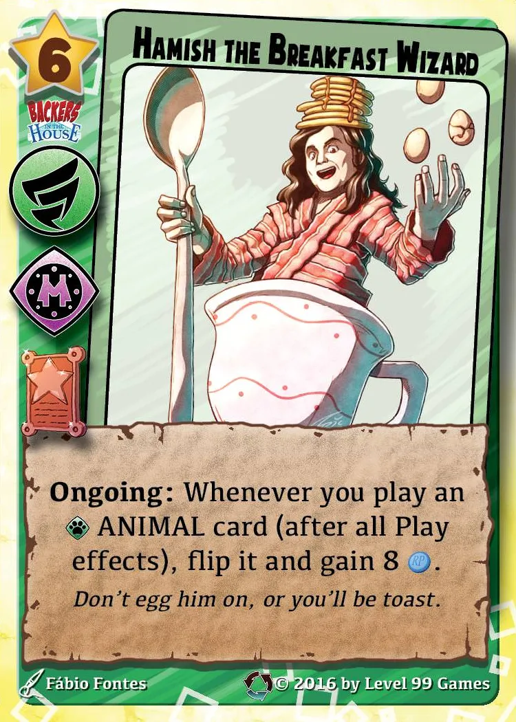 Hamish the Breakfast Wizard (Bronze Promo Set Rotation)