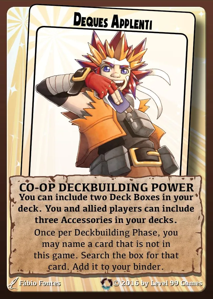 Deques Applenti (Character (Co-Op) Set Rotation)