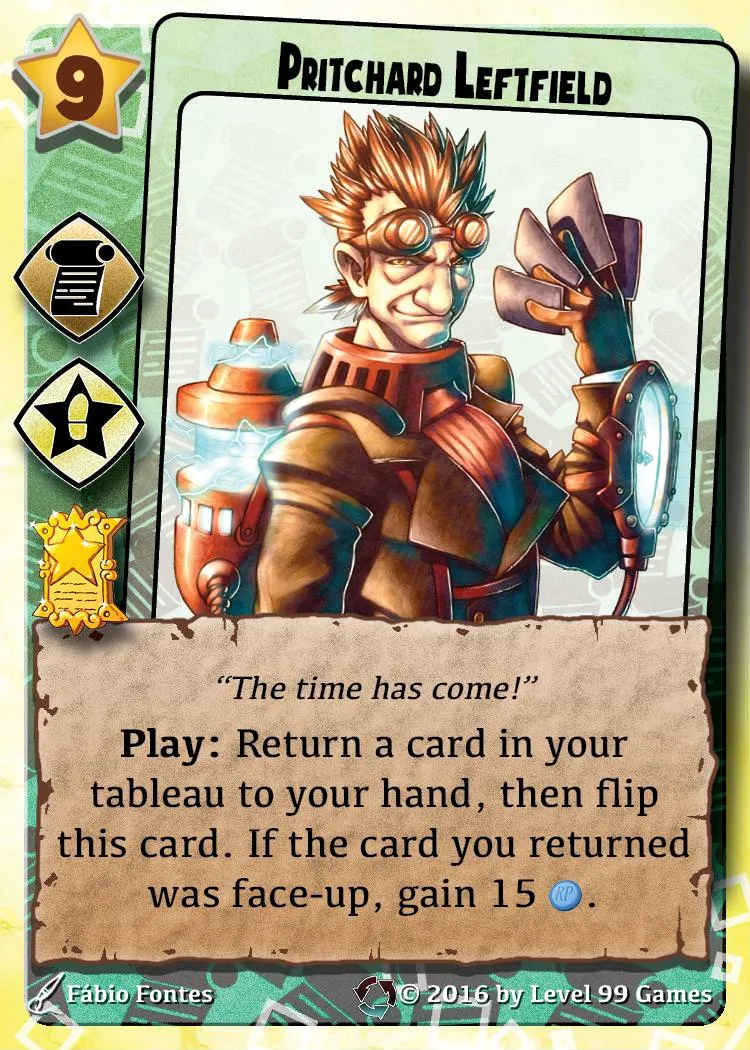 Pritchard Leftfield (Character (Co-Op) Set Rotation)