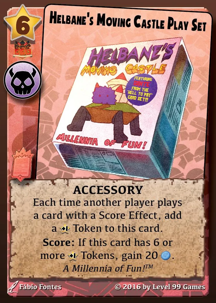 Helbane's Moving Castle Play Set (Co-Op Boss Set Rotation)