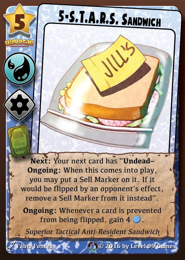 5-S.T.A.R.S. Sandwich (Expansion Set Rotation)