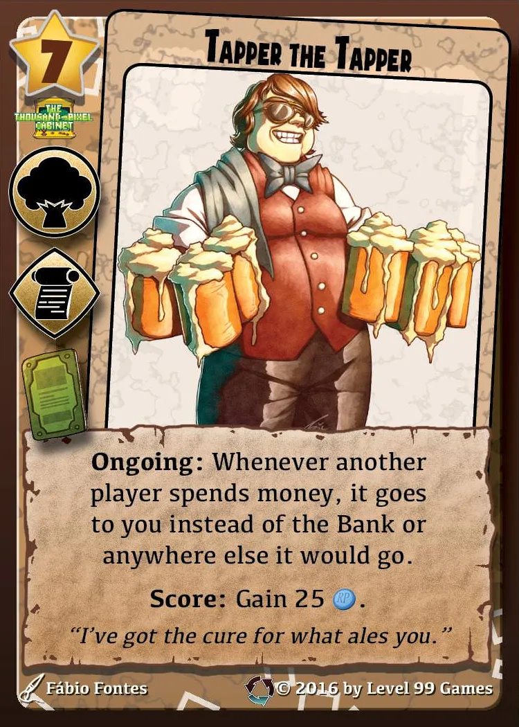 Tapper the Tapper (Expansion Set Rotation)