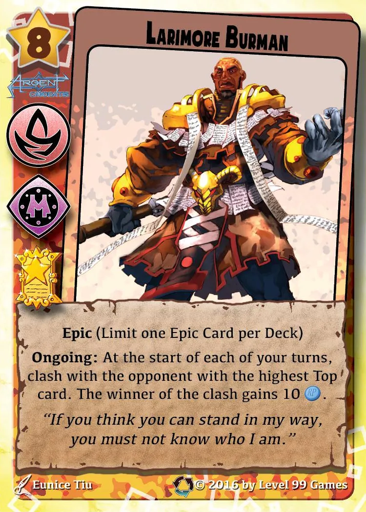 Larimore Burman (Gold Promo Set Rotation)