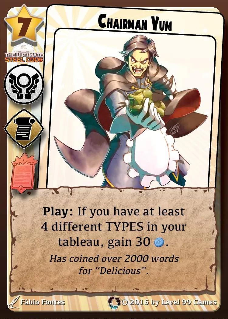 Chairman Yum (Master Set Rotation)