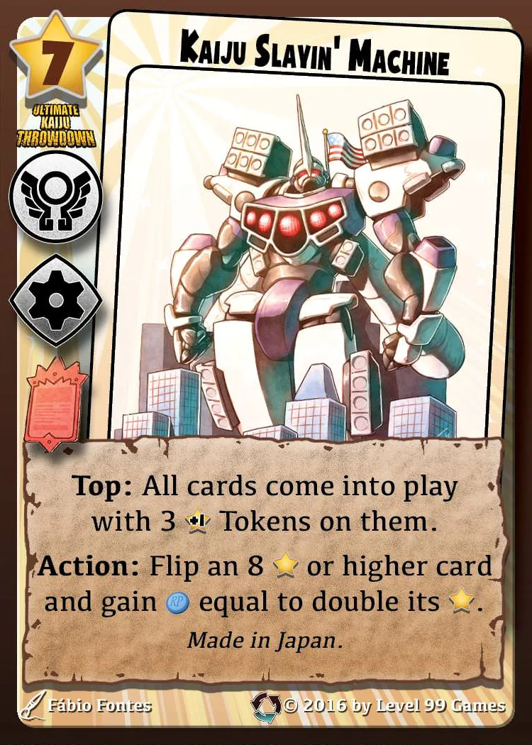 Kaiju Slayin' Machine (Master Set Rotation)