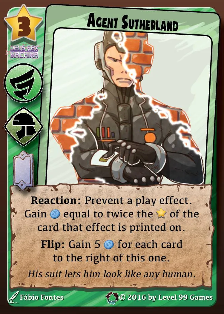 Agent Sutherland (Premium Set Rotation)