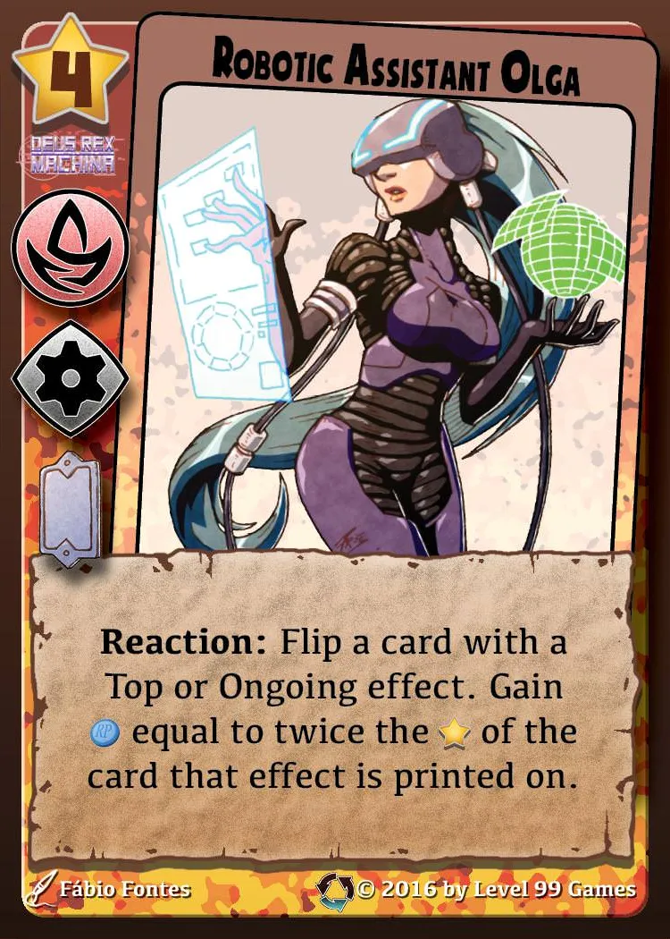 Robotic Assistant Olga (Premium Set Rotation)