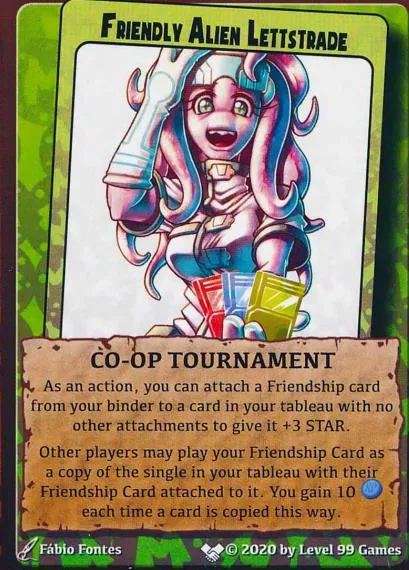 Friendly Alien Lettstrade (Pro Player Set Rotation)