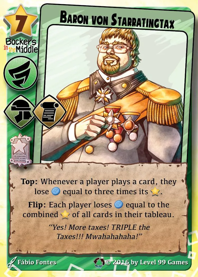 Baron von Starratingtax (Silver Promo Set Rotation)