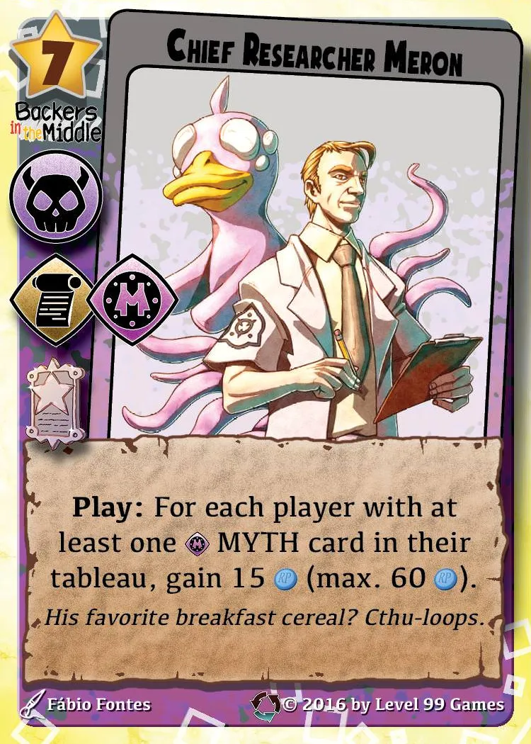 Chief Researcher Meron (Silver Promo Set Rotation)