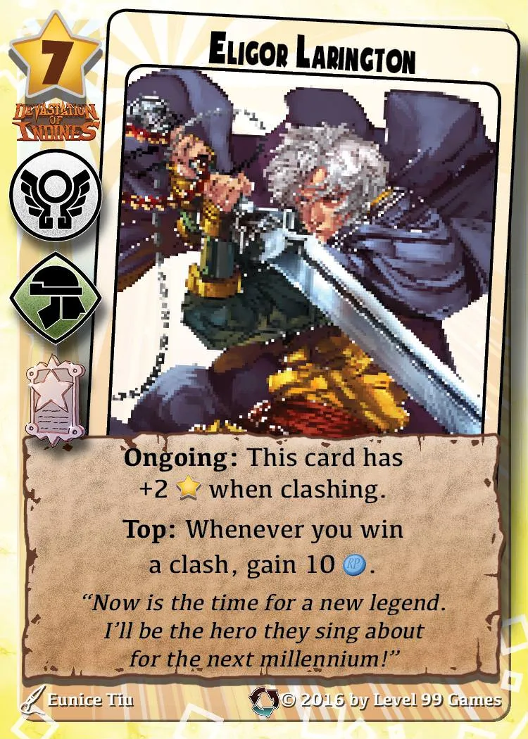 Eligor Larington (Silver Promo Set Rotation)