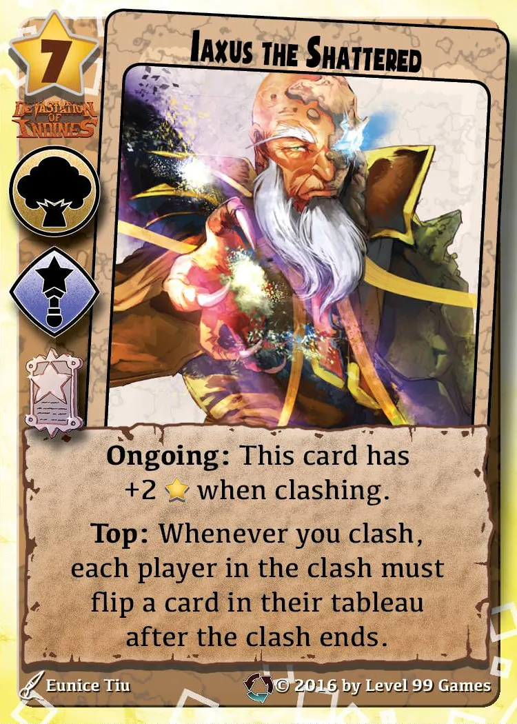 Iaxus the Shattered (Silver Promo Set Rotation)