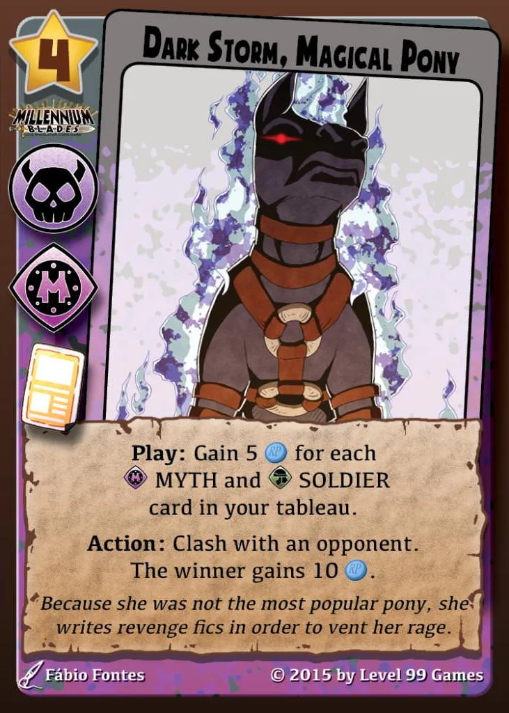 Dark Storm, Magical Pony (Starter Set Rotation)