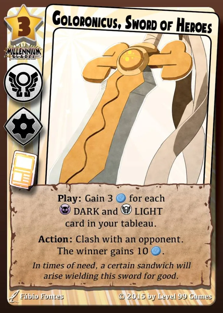 Goloronicus, Sword of Heroes (Starter Base)