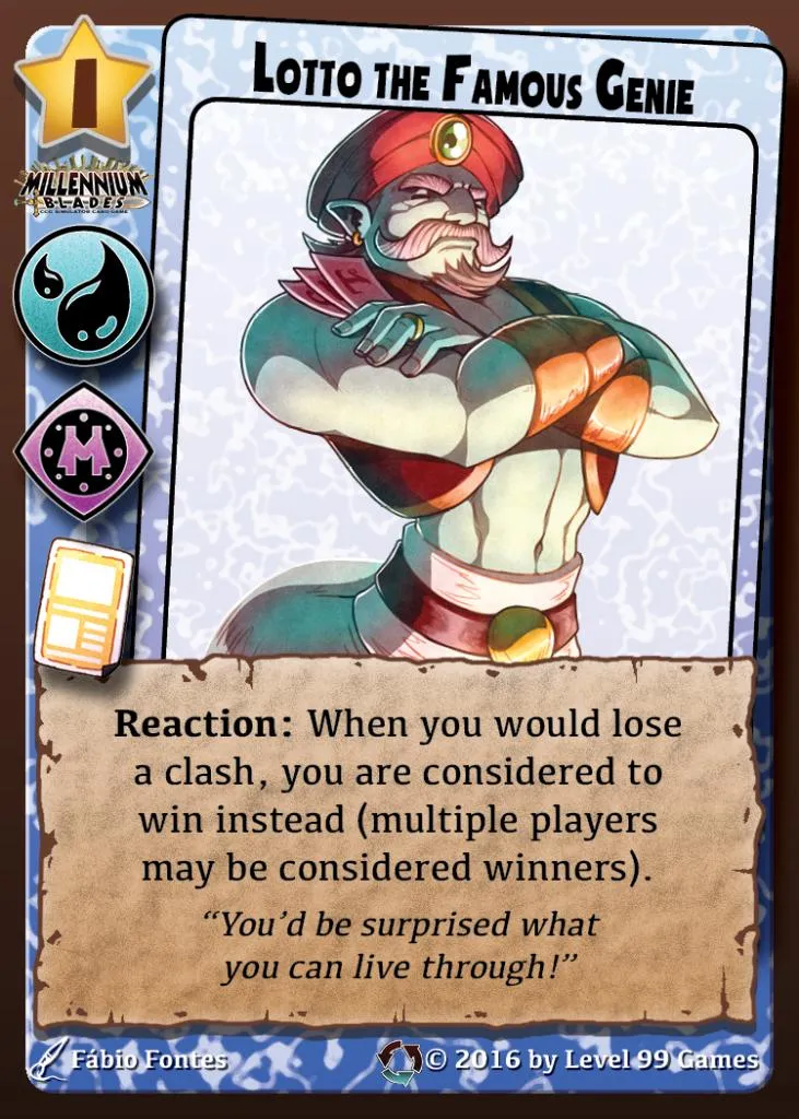 Lotto the Famous Genie (Core Set Rotation)