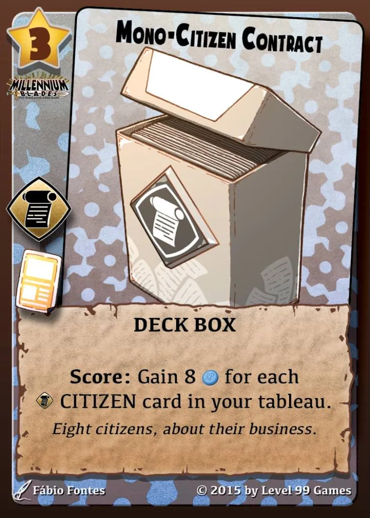 Mono-Citizen Contract (Starter Set Rotation)